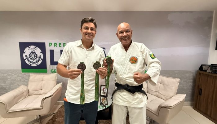 Com apoio da Prefeitura de Luziânia, Mestre Gafanhoto conquista dois títulos no Campeonato Brasileiro de Karatê