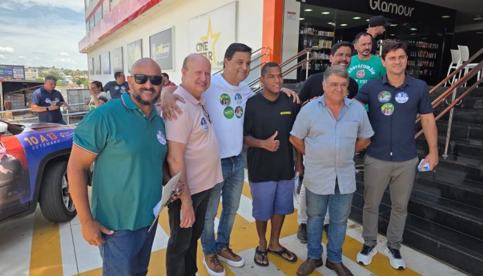 Deputados Célio e Cambão intensificam agendas de campanha em Luziânia