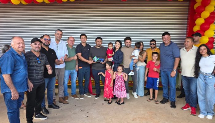 Shopping do Real reinaugura nova loja no Jardim Ingá com grande público e presença do prefeito Diego Sorgatto e autoridades